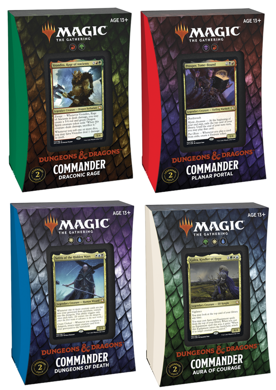 MTG D&amp;D: FORGOTTEN REALMS COMMANDER DECKS – Comics Games And Coffee