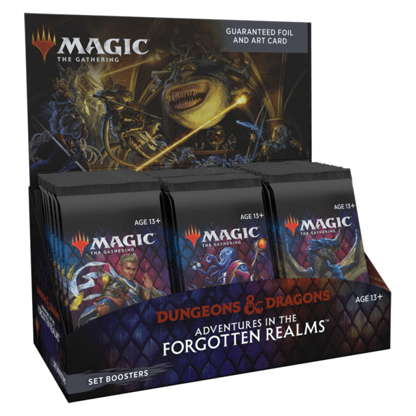 MTG: ADVENTURES IN THE FORGOTTEN REALMS SET BOOSTER BOX – Comics 