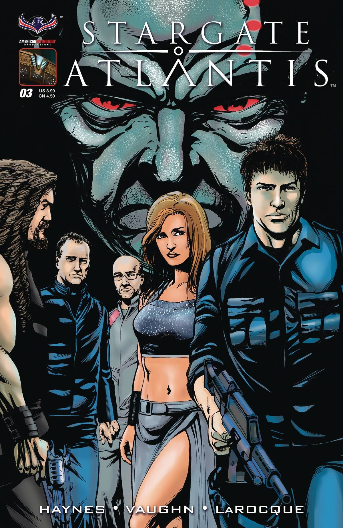 STARGATE ATLANTIS BACK TO PEGASUS #3 LAROQUE COVER – Comics Games And Coffee