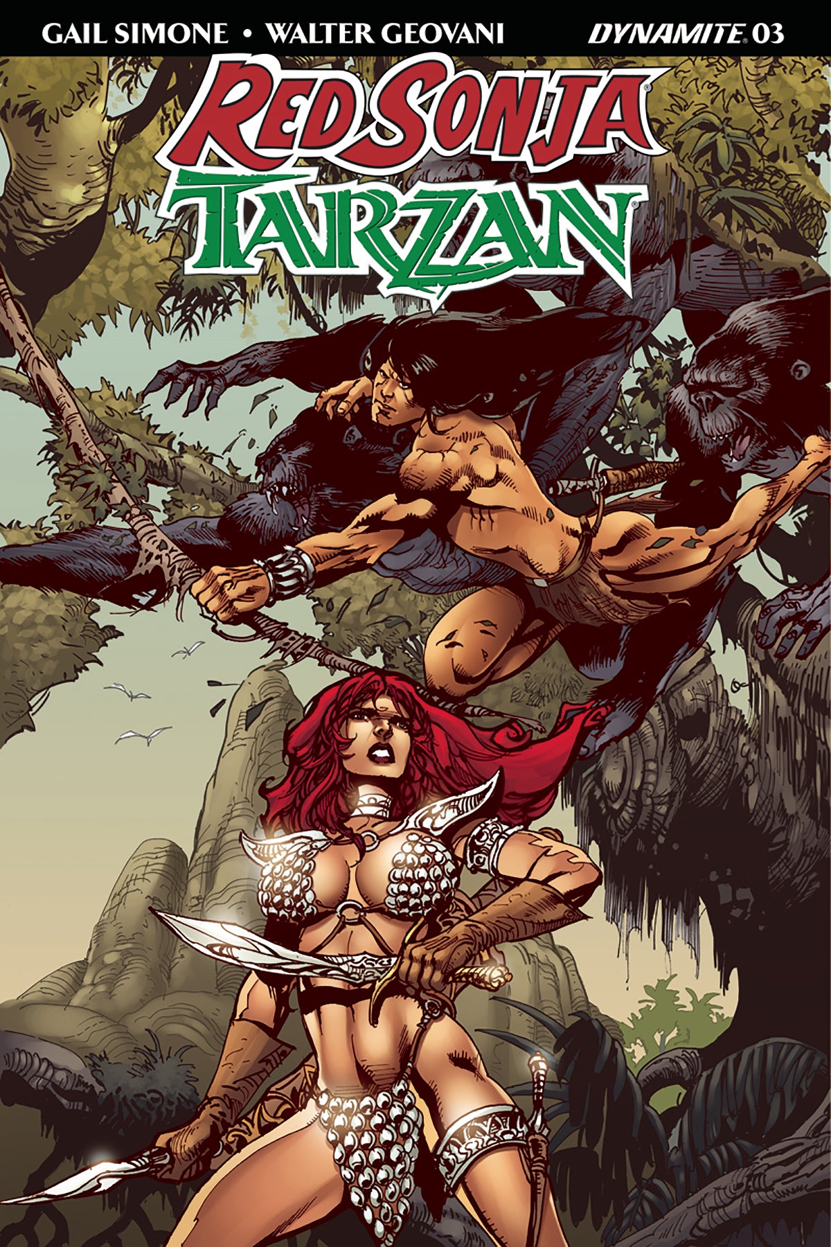 RED SONJA TARZAN #3 CVR D CASTRO SUBSCRIPTION – Comics Games And Coffee