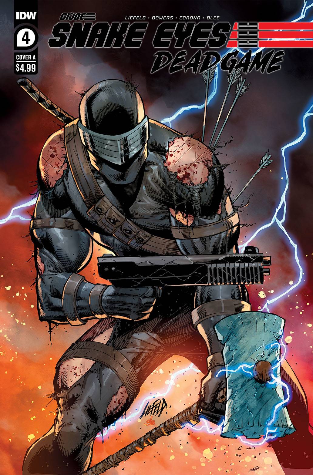 SNAKE EYES DEADGAME #4 (OF 5) CVR A LIEFELD – Comics Games And Coffee