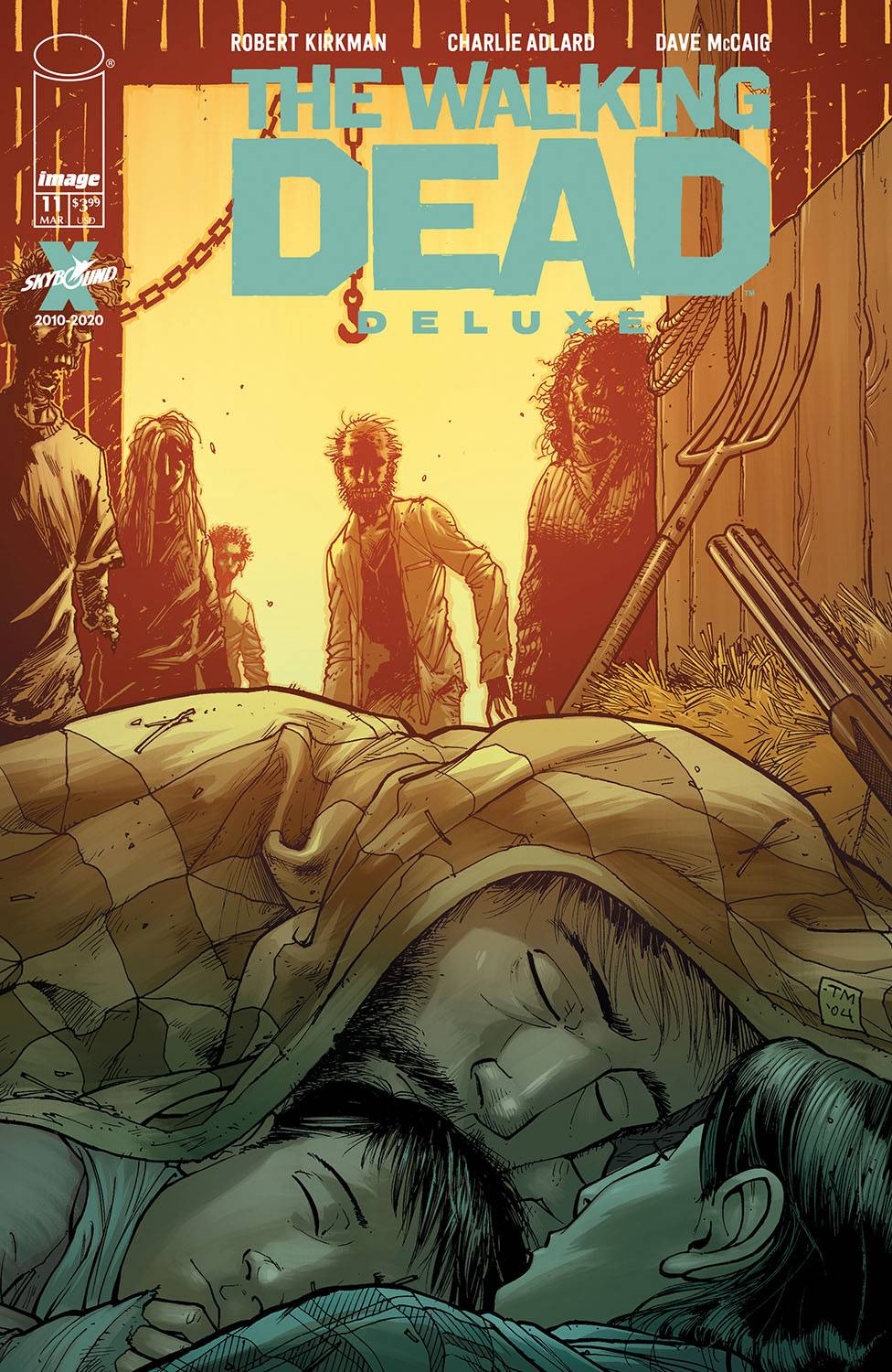 WALKING DEAD DLX #11 CVR B MOORE & MCCAIG (MR) – Comics Games And Coffee