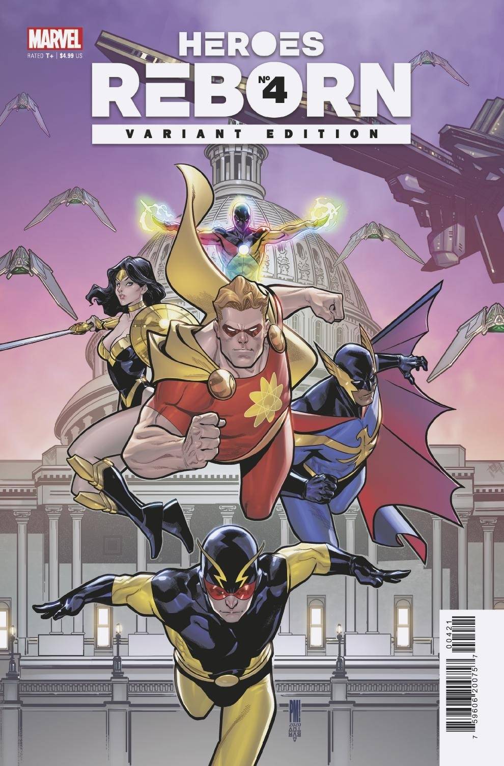 HEROES REBORN #4 (OF 7) MEDINA SQUADRON SUPREME VAR – Comics Games And  Coffee