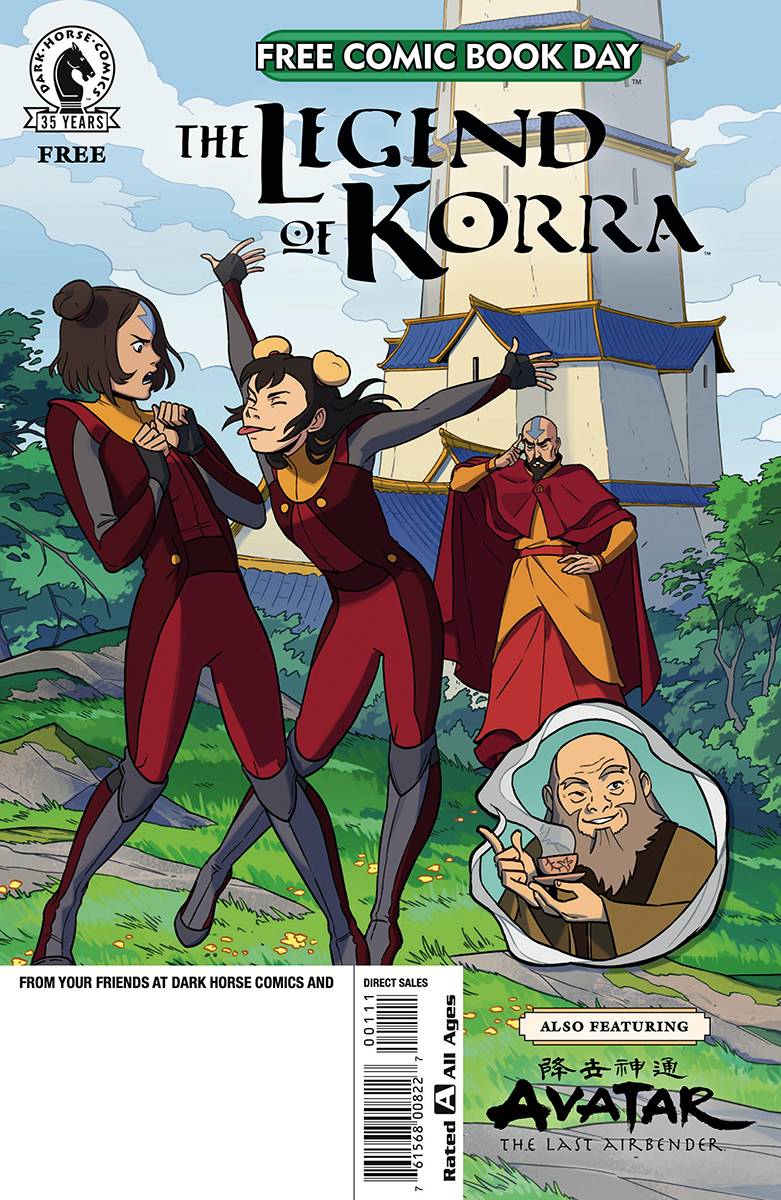 FCBD 2021 AVATAR LAST AIRBENDER LEGEND OF KORRA – Comics Games And Coffee