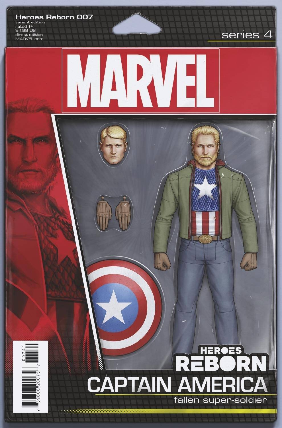 HEROES REBORN #7 (OF 7) CHRISTOPHER ACTION FIGURE VAR – Comics Games And  Coffee