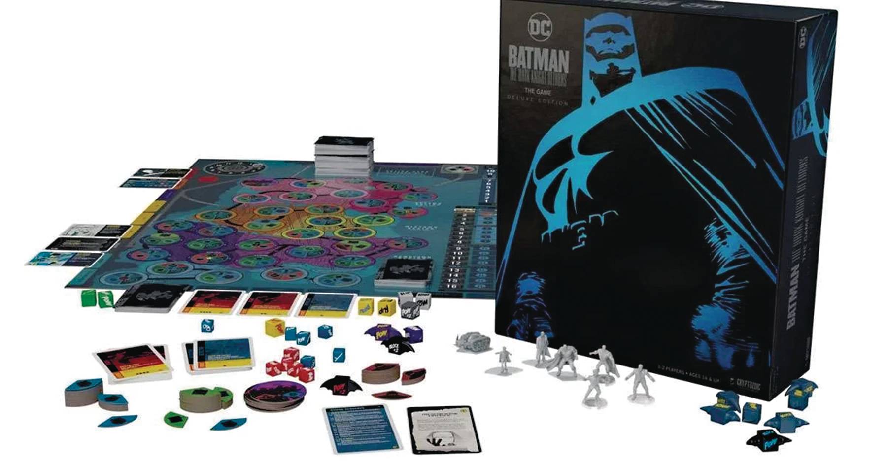 BATMAN DARK KNIGHT RETURNS BOARD GAME – Comics Games And Coffee