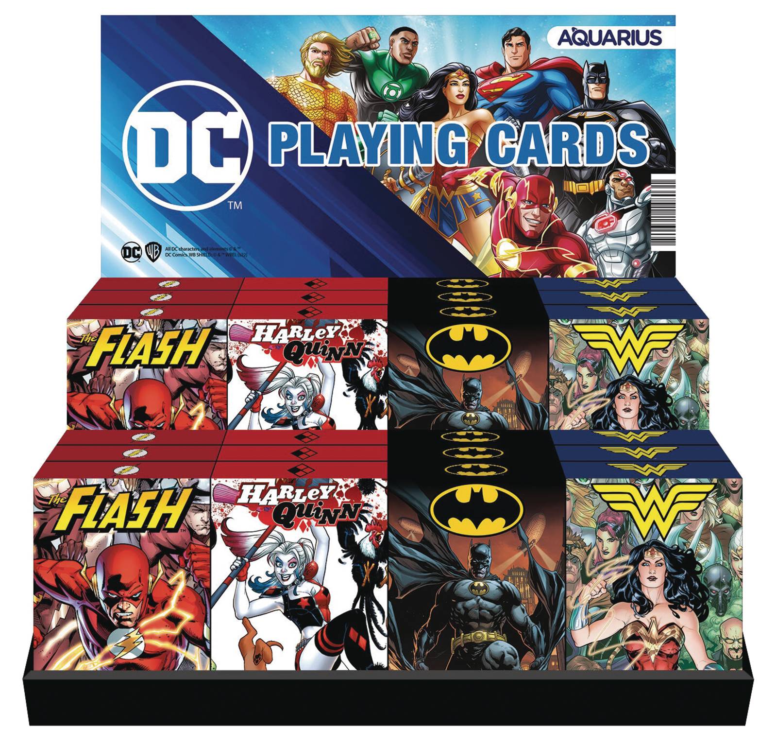 DC HEROES PLAYING CARD ASST – Comics Games And Coffee