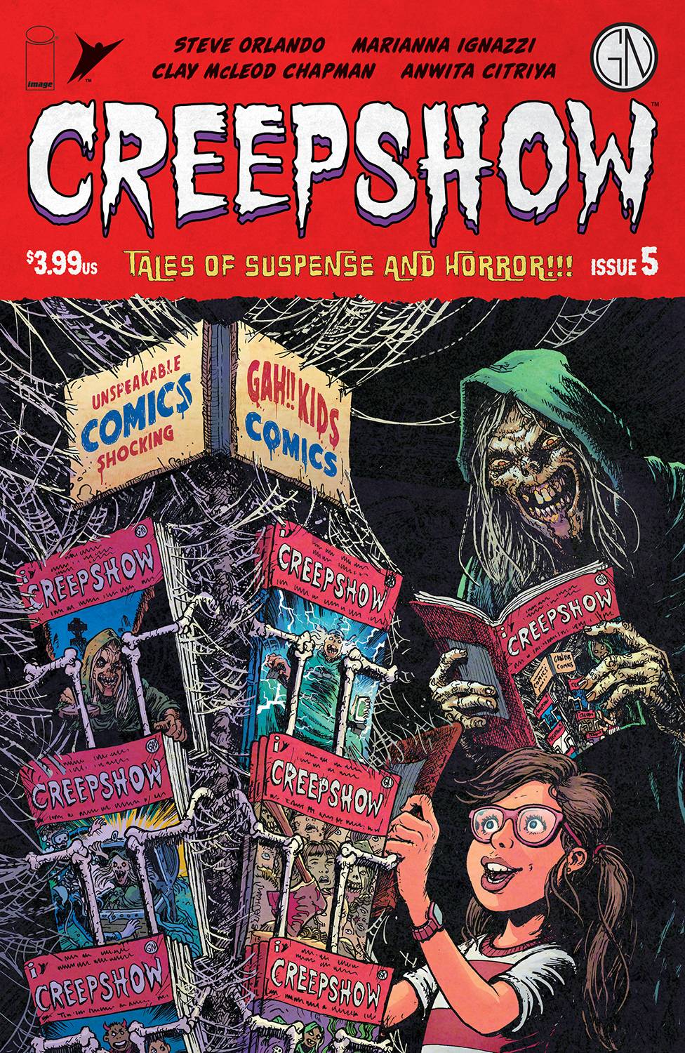 CREEPSHOW #5 (OF 5) CVR A BURNHAM & LUCAS (MR) – Comics Games And Coffee