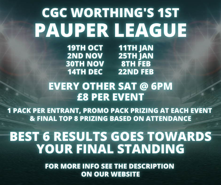 CGC Worthing's 1st Pauper League