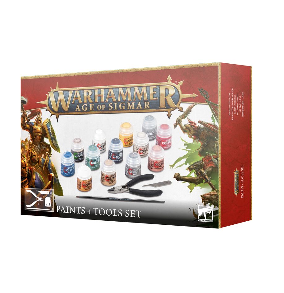 Age of Sigmar: Paints and Tools Kit (2024)