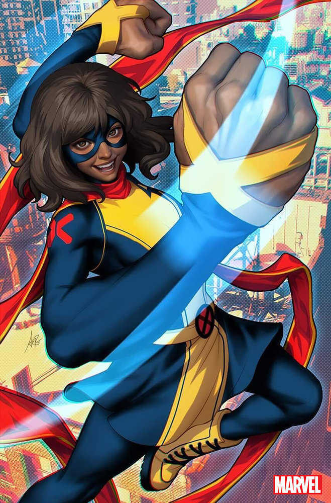 Ms. Marvel: The New Mutant 1 Artgerm Full Art 100 Copy Variant