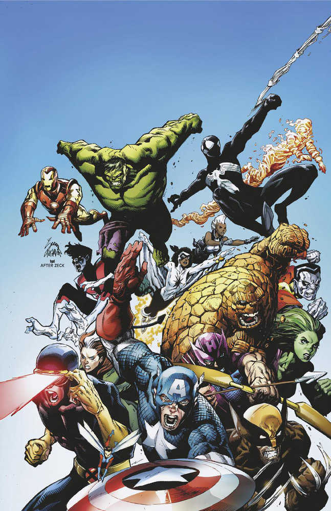 Marvel Super Heroes Secret Wars: Battleworld 1 Ryan Stegman Full Art 100 Copy Variant