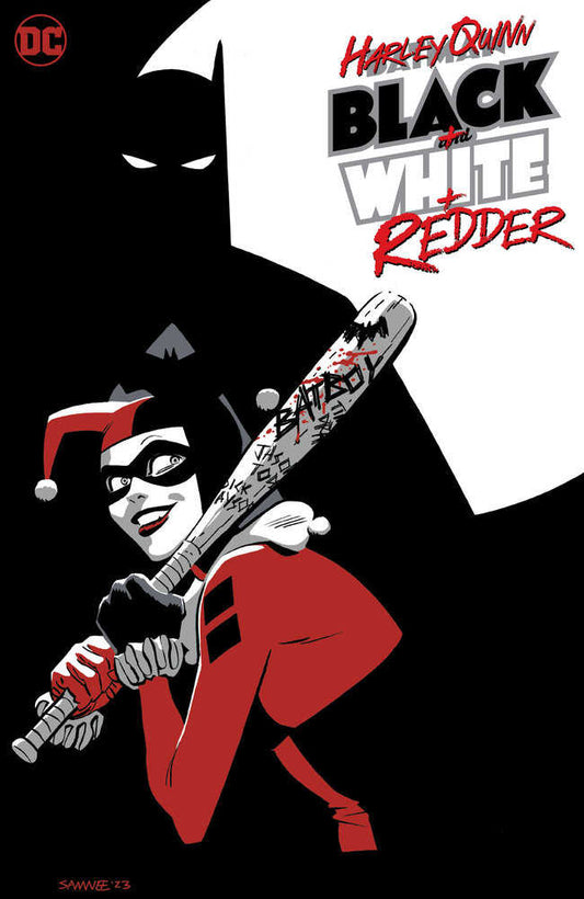 Harley Quinn: Black + White + Redder