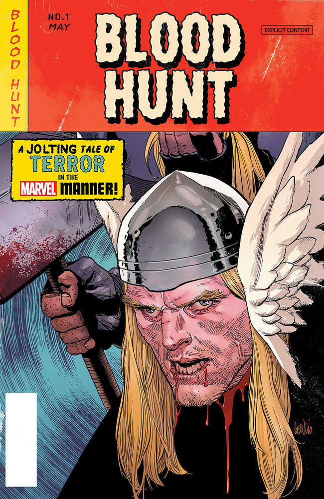 Blood Hunt: Red Band #1 Leinil Yu Bloody Homage Variant 1:25 [Bh]