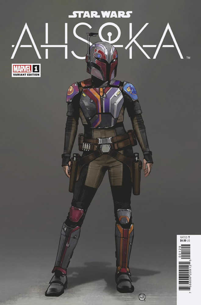 Star Wars: Ahsoka #1 10 COPY INCV CONCEPT ART VAR