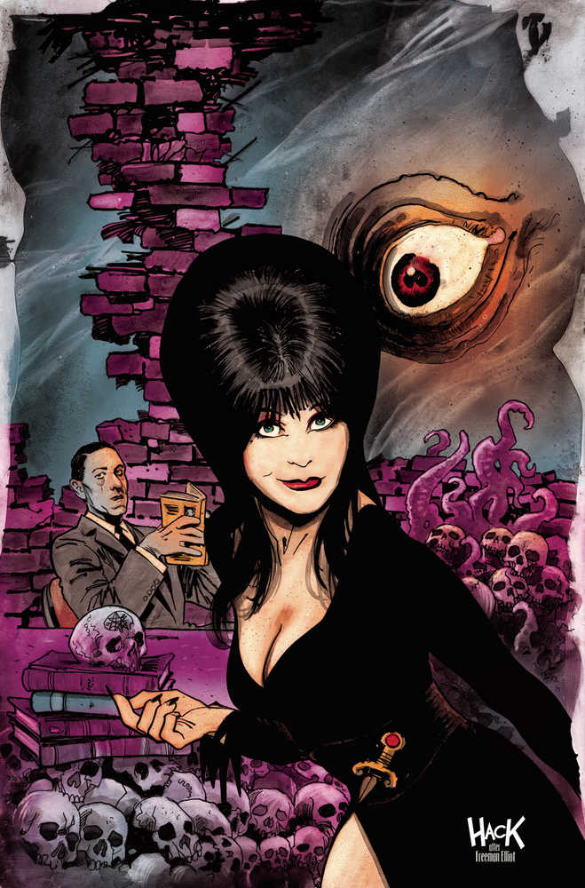 Elvira Meets Hp Lovecraft #5 Cover F 10 Copy Variant Edition Hack Virgin