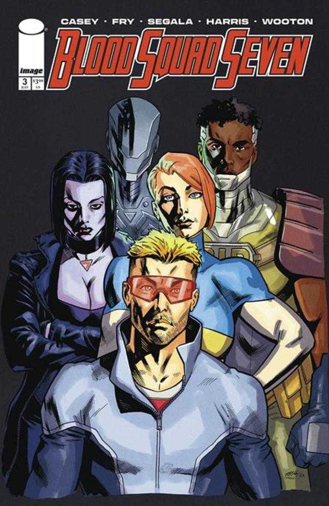 Blood Squad Seven #3 Cover C 1 in 10 Mike Hawthorne Variant (Mature)