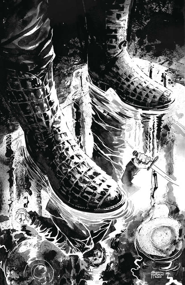 Crocodile Black #3 (Of 5) Cover D Unlockable Hardman (Mature)