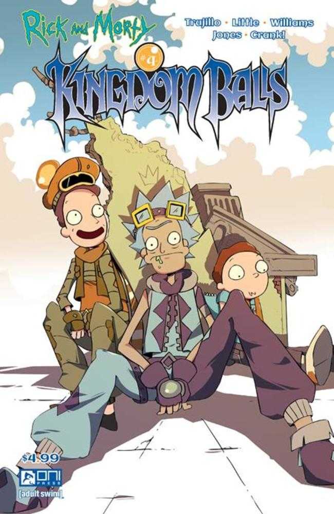 Rick And Morty Kingdom Balls #4 (Of 4) Cover C 1 in 10 Inc Nico Hitori De Variant