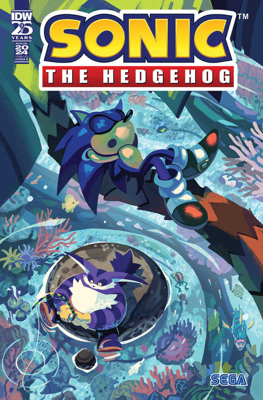 Sonic The Hedgehog Annual 2024 One Shot Cover B Fourdraine