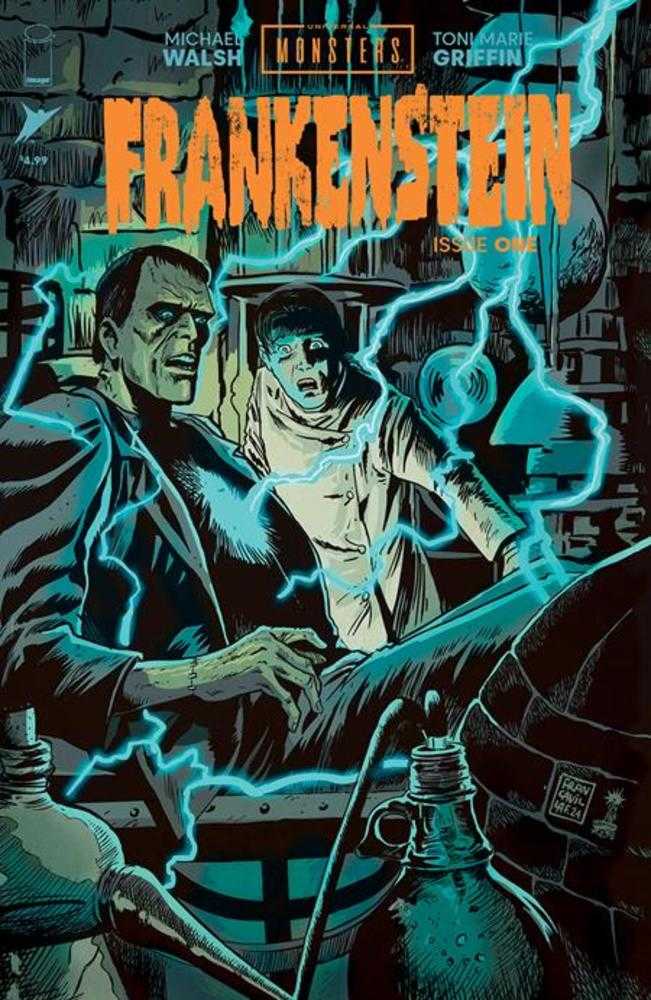 Universal Monsters Frankenstein #1 (Of 4) Cover C 10 Copy Variant Edition