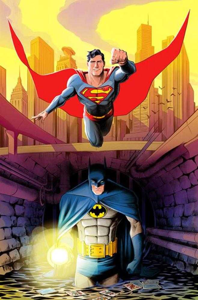 Batman Superman Worlds Finest #30 Cover E 1 in 25 Daniel Bayliss Card Stock Variant