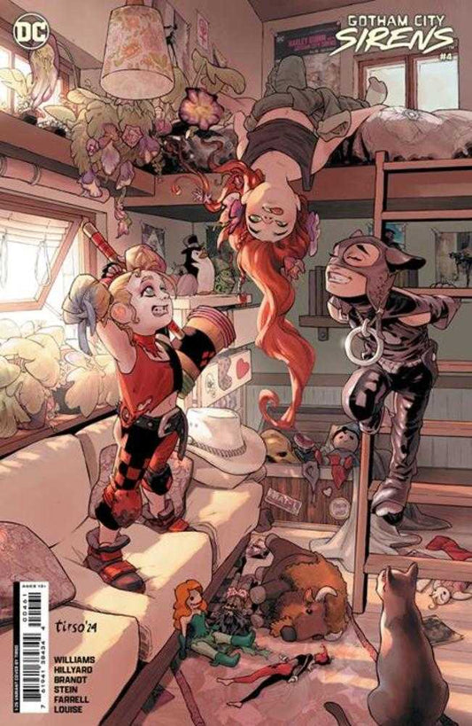 Gotham City Sirens #4 (Of 4) Cover F 1 in 25 Tirso Cons Card Stock Variant