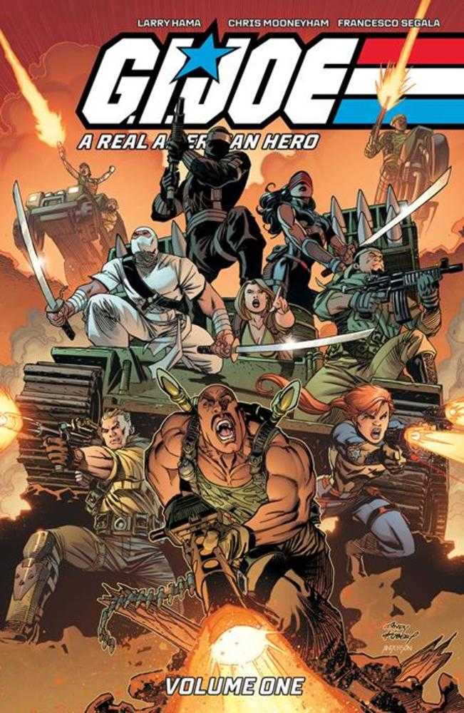 G.I. Joe A Real American Hero TPB Volume 01 Book Market Andy Kubert Cover