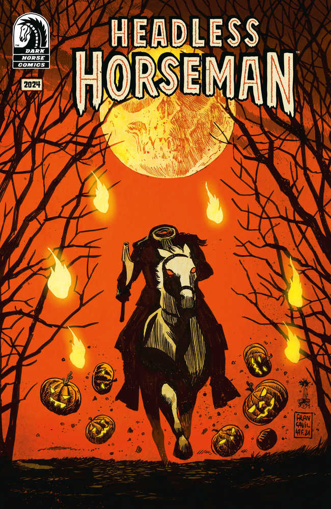 Headless Horseman Halloween Annual (2024) (Cover B) (Francesco Francavilla)