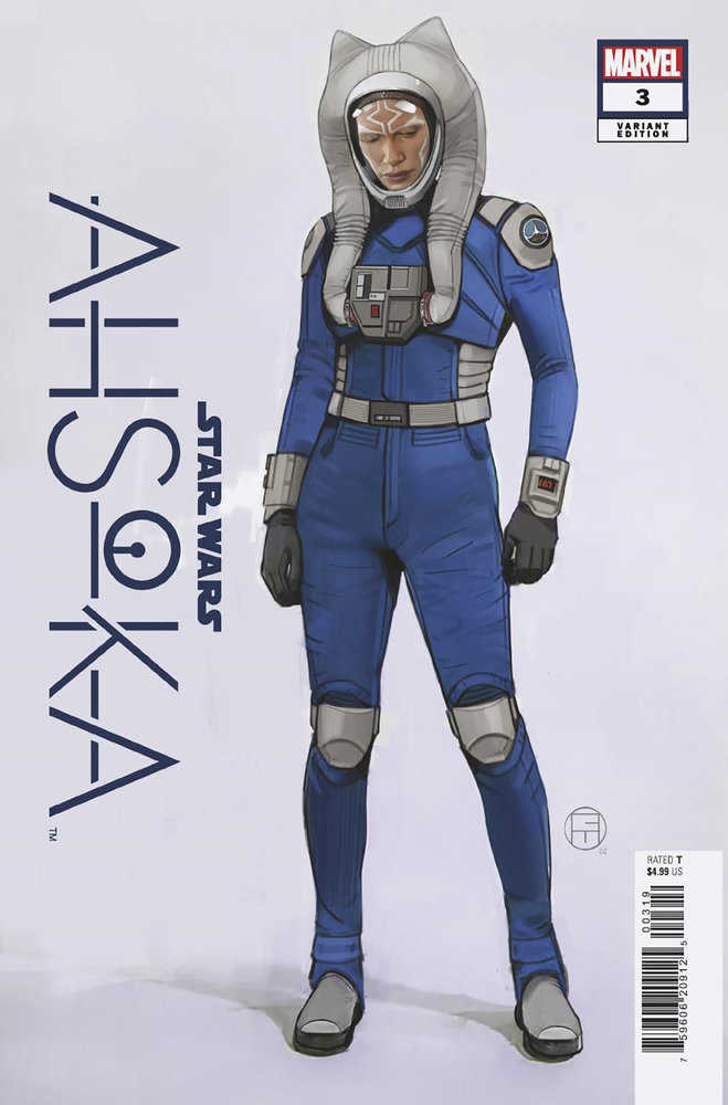 Star Wars: Ahsoka #3 10 COPY INCV CONCEPT ART VAR