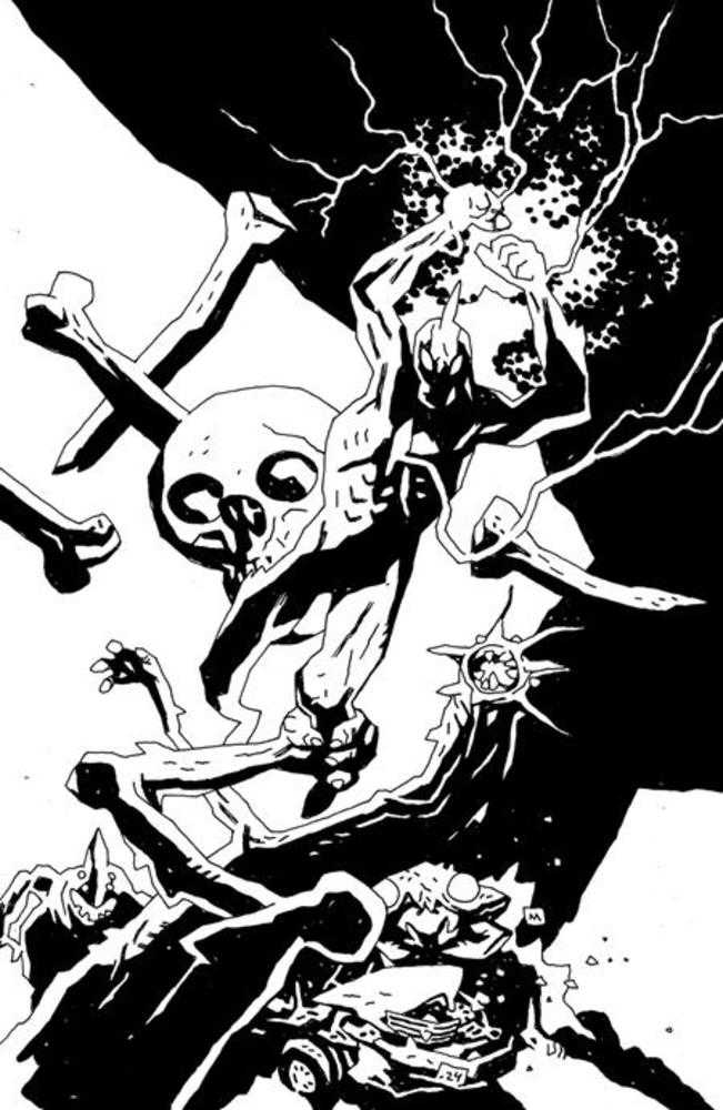 Ultramega By James Harren #5 (Of 8) Cover C 1 in 10 Mike Mignola Black & White Variant (Mature)