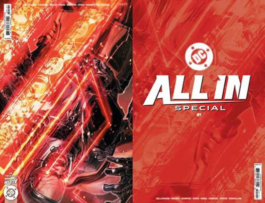 DC All In Special #1 (One Shot) Cover E 1 in 25 John Giang Wraparound Card Stock Variant