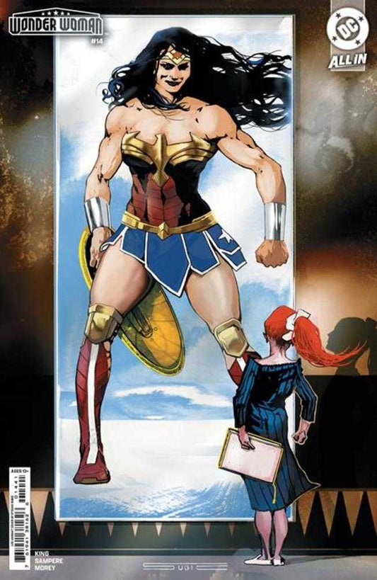 Wonder Woman #14 Cover F 1 in 25 Stevan Subic Card Stock Variant