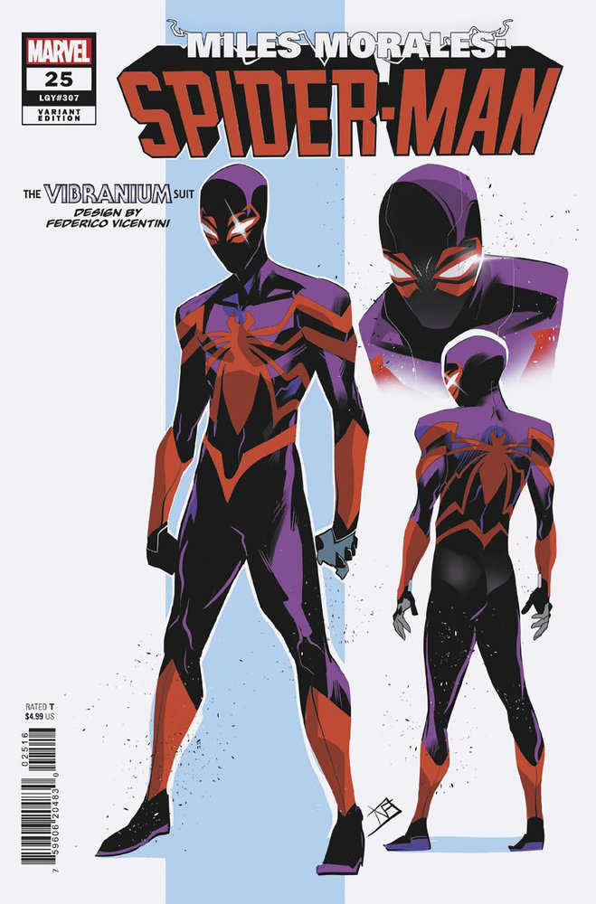 Miles Morales: Spider-Man #25 10 COPY INCV VICENTINI DESIGN