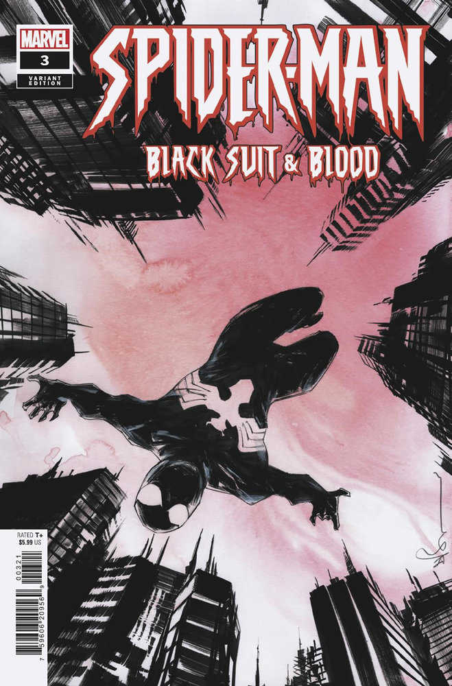 Spider-Man Black Suit & Blood #3 (Of 4) Dustin Nguyen Variant