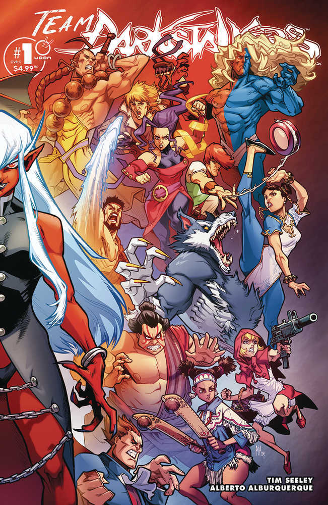 Team Darkstalkers #1 Cover C Alburquerque