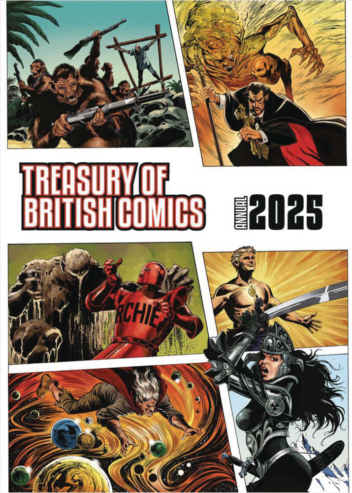 Treasury Of British Comics Annual 2025 Hardcover