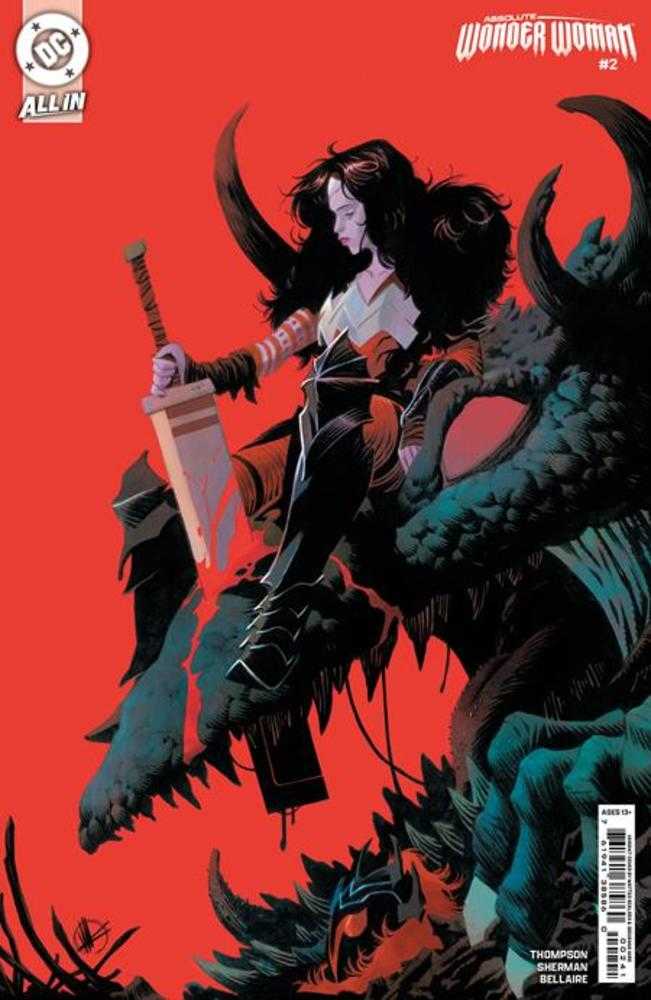 Absolute Wonder Woman #2 Cover D 1 in 25 Matteo Scalera Card Stock Variant