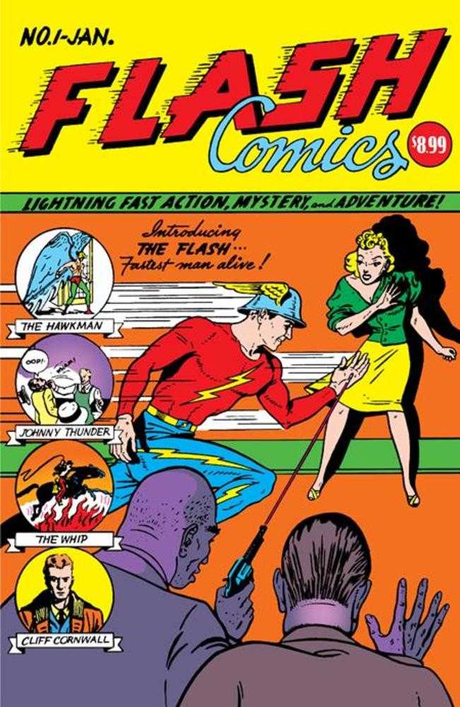 Flash Comics #1 Facsimile Edition Cover B Sheldon Moldoff Foil Variant