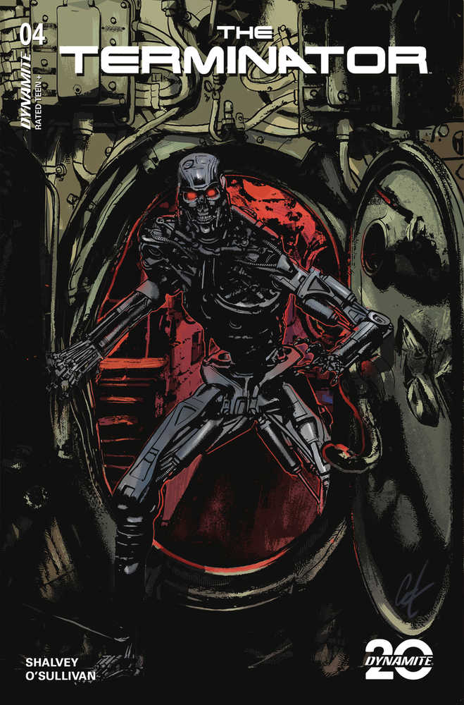 Terminator #4 Cover C Staggs