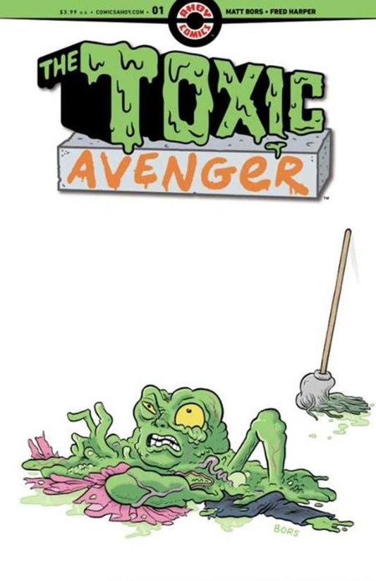 Toxic Avenger #4 (Of 5) Cover B 3 Copy Matt Bors Unlock Variant (Mature)