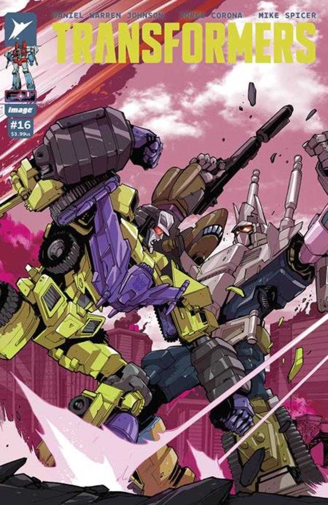 Transformers #16 Cover C 1 in 10 Karl Kerschl Connecting Variant