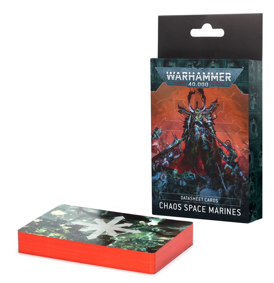 Chaos Space Marines: Datacards