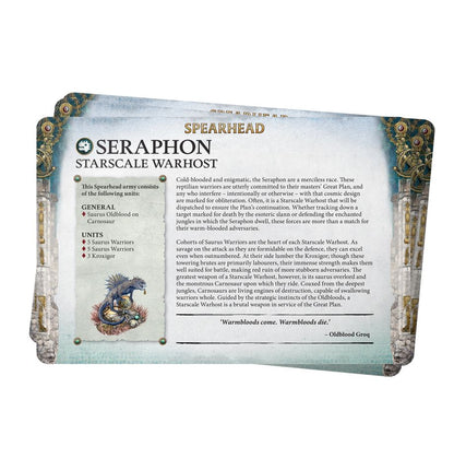 Faction Pack: Seraphon