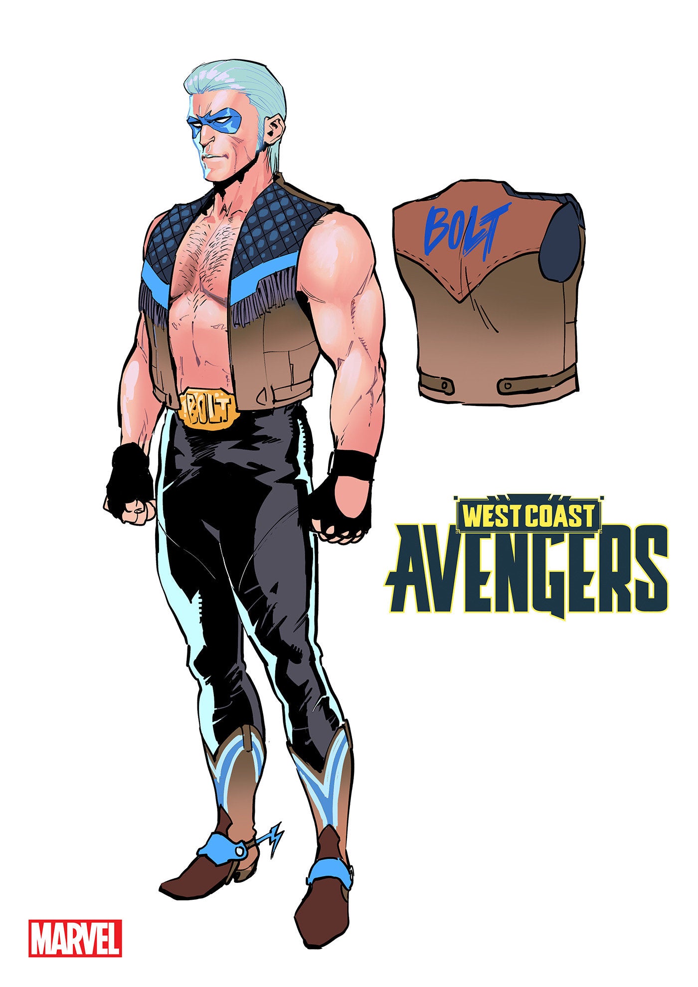 West Coast Avengers #1 Danny Kim Design Variant 1:10