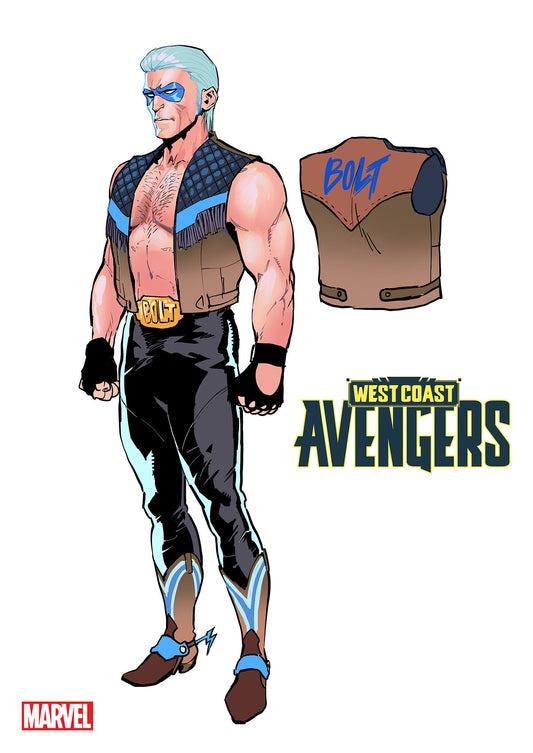 West Coast Avengers #1 Danny Kim Design Variant 1:10