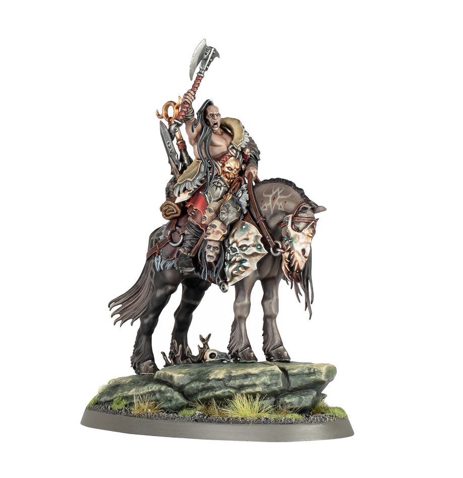 Darkoath Chieftain on Warsteed