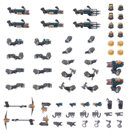 Squat Prospectors Weapons & Upgrades