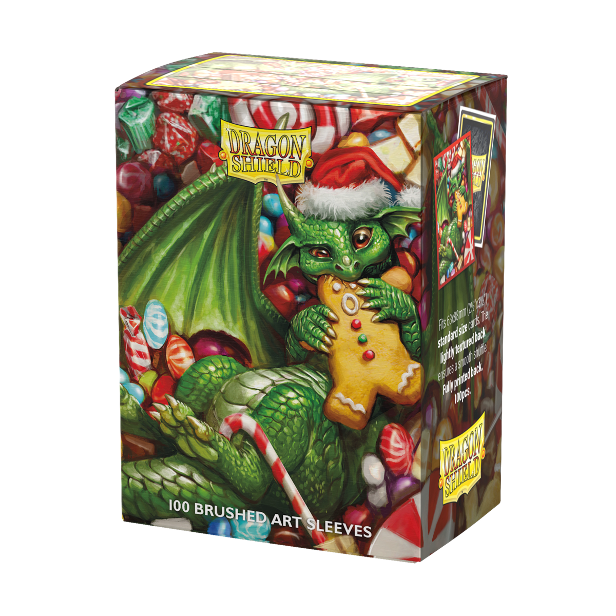 Dragon Shield Brushed Art – Christmas 2024