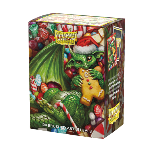 Dragon Shield Brushed Art – Christmas 2024